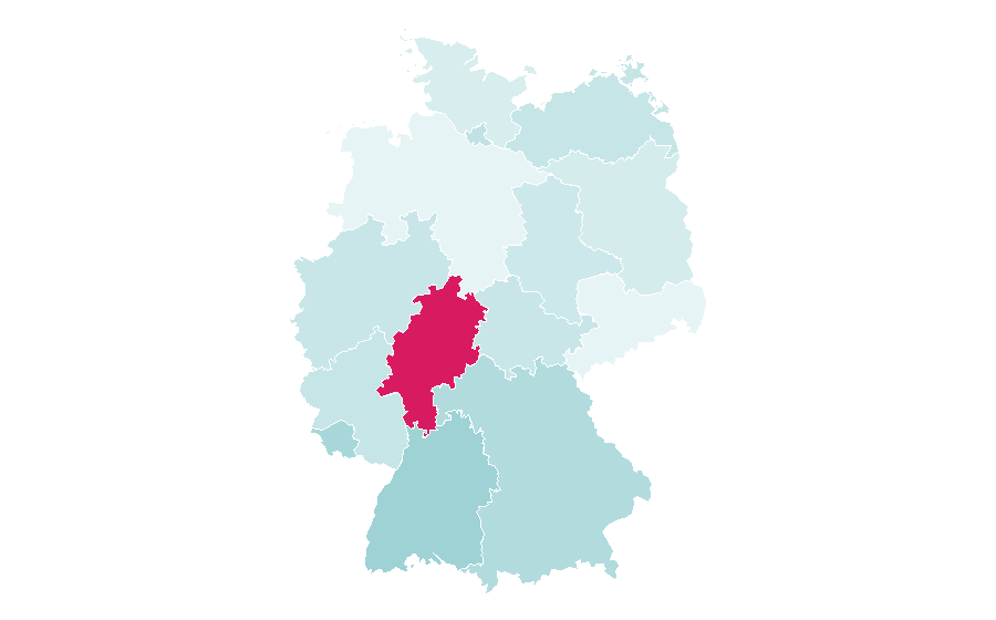 Affinity by region — Quality control, Germany