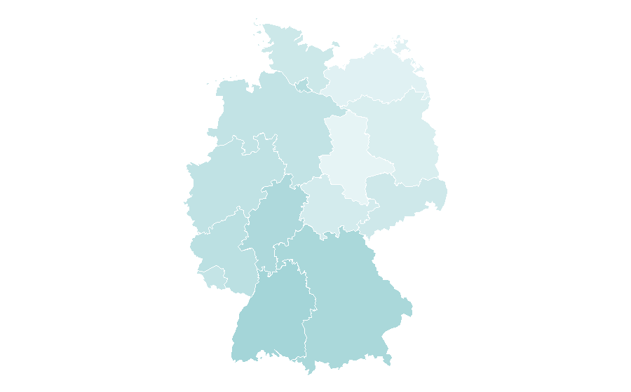 Affinity by region — Quantum mechanics, Germany