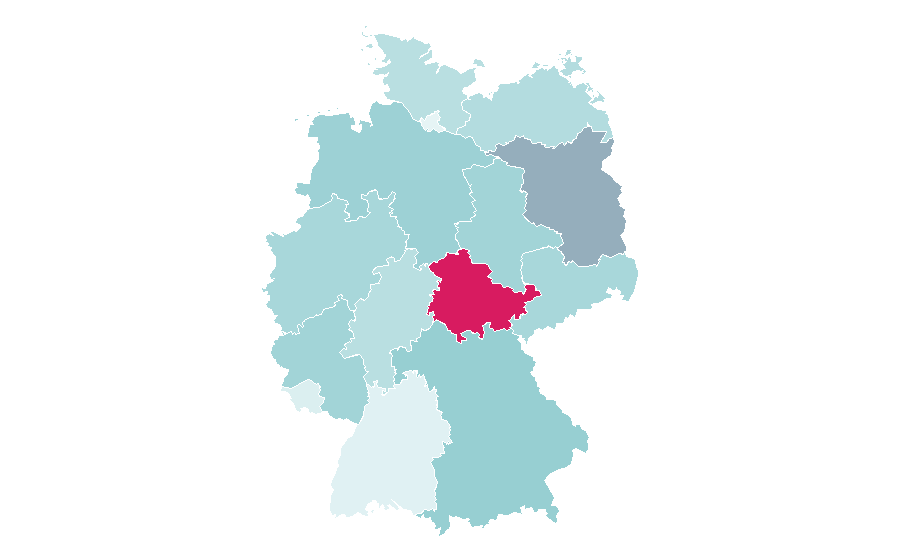 Affinity by region — Queen Victoria, Germany