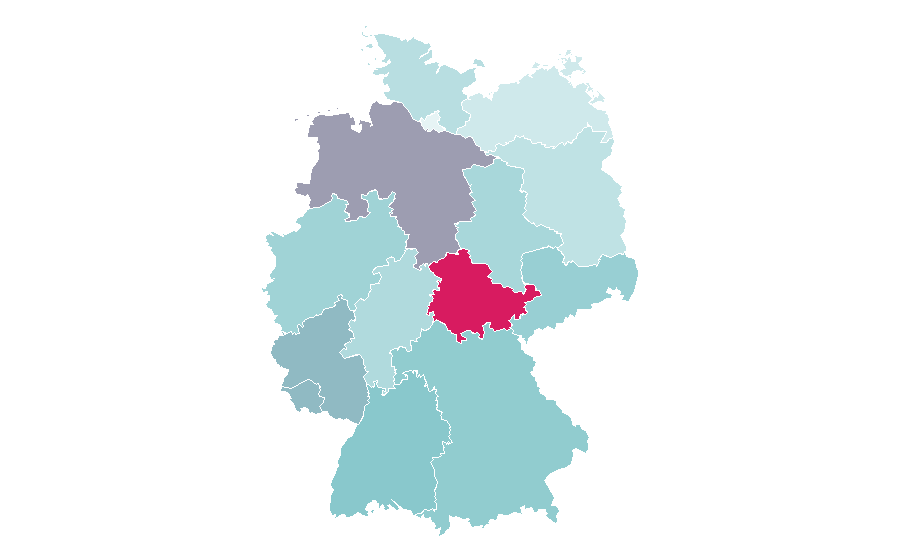 Affinity by region — Queens, Germany