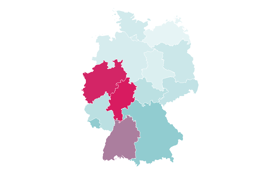 Affinität nach Region — Racing games, Deutschland