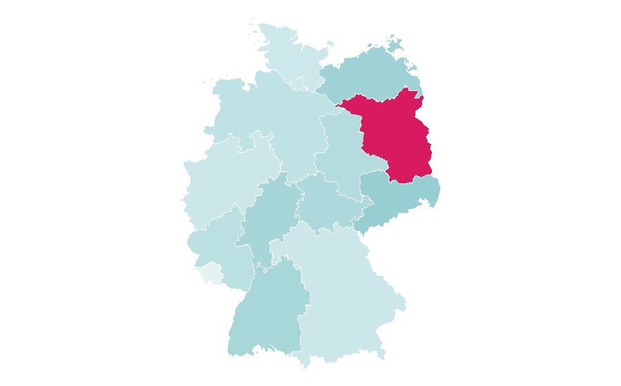 Affinité par région — Racoon (band), Allemagne