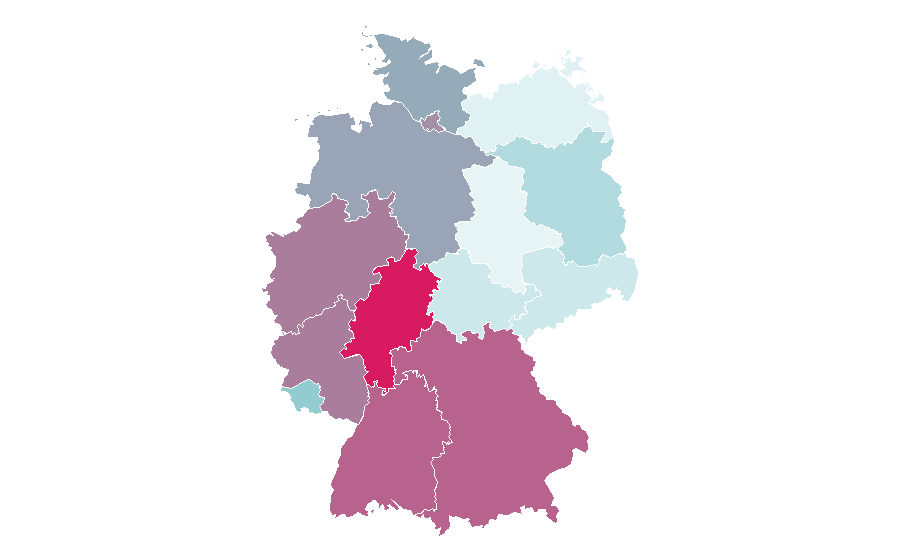 Affinity by region — Radiator, Germany
