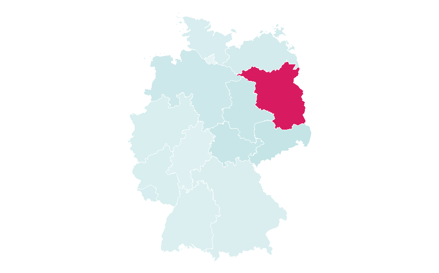 Affinity by region — Radio Fritz, Germany