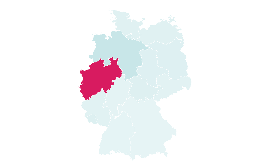 Affinity by region — Radio Herford, Germany