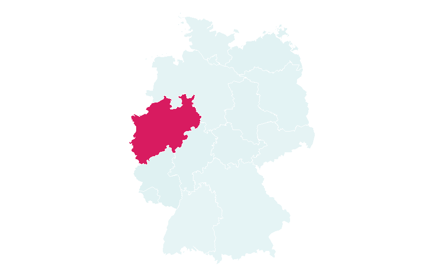 Affinity by region — Radio Köln, Germany