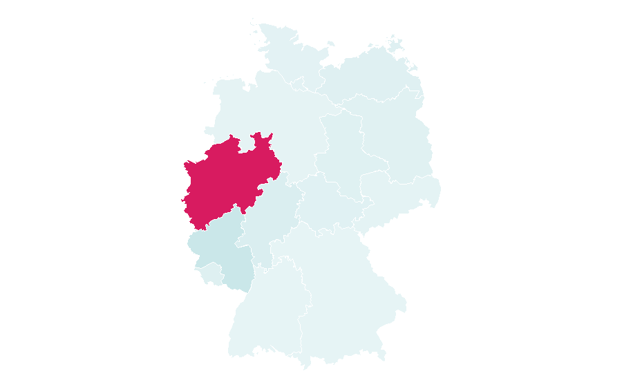 Affinity by region — Radio Siegen, Germany