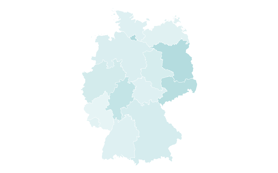 Affinity by region — Radiohead, Germany
