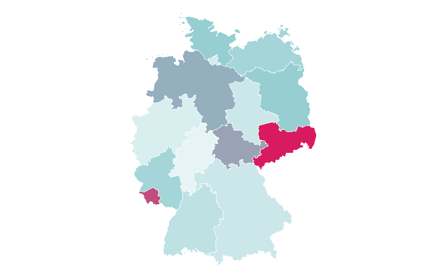 Affinity by region — Ragtime, Germany