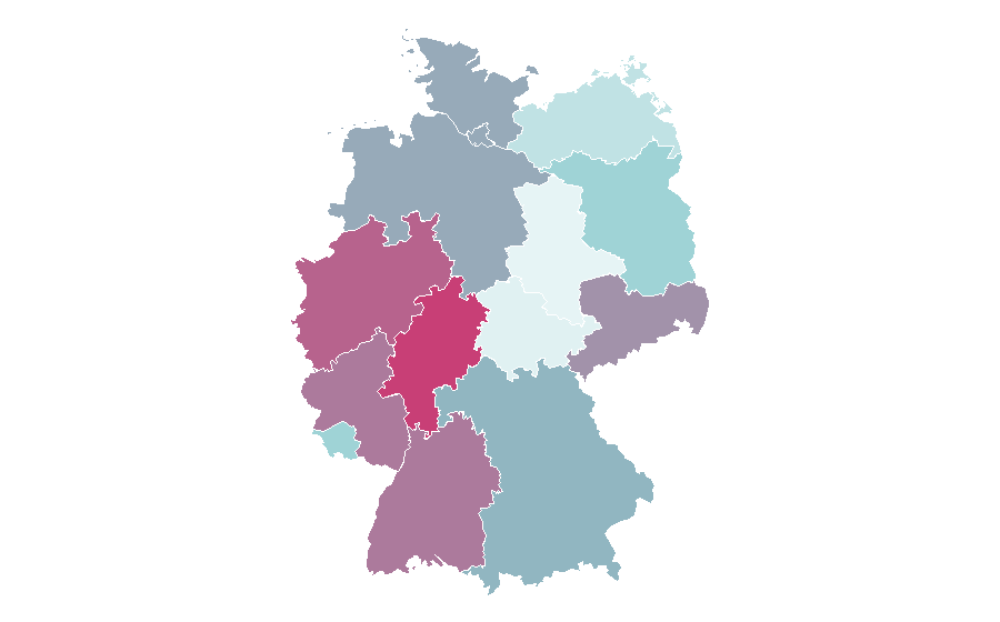 Affinity by region — Rain Man, Germany