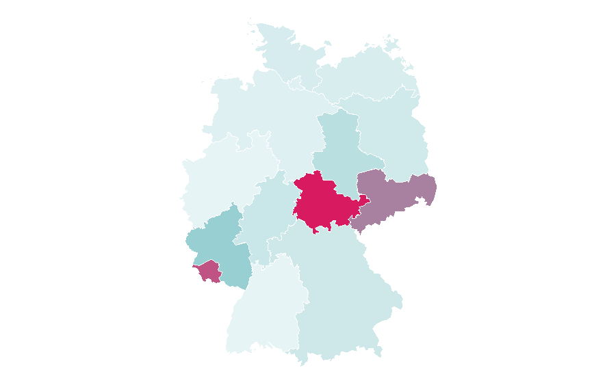 Affinity by region — Rallye-Magazin, Germany