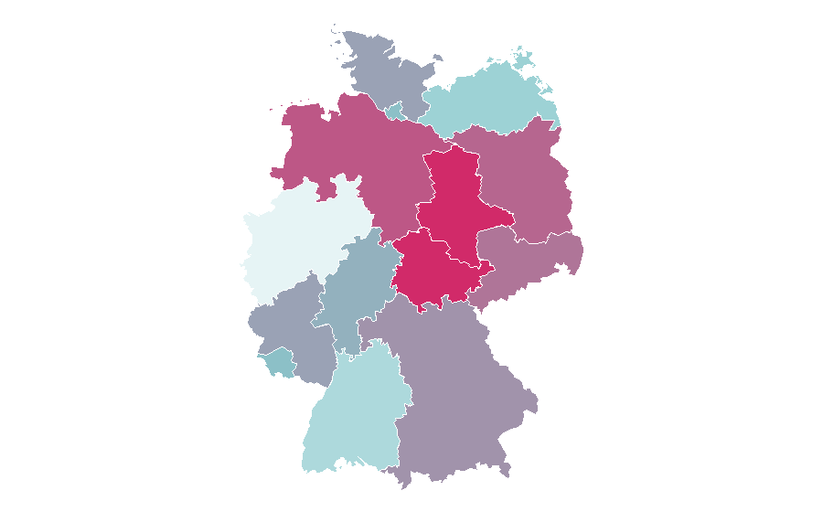 Affinity by region — Rami Malek, Germany