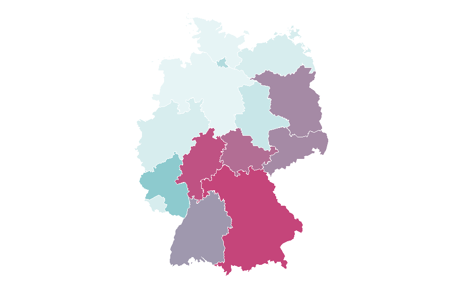 Affinity by region — Ranch, Germany