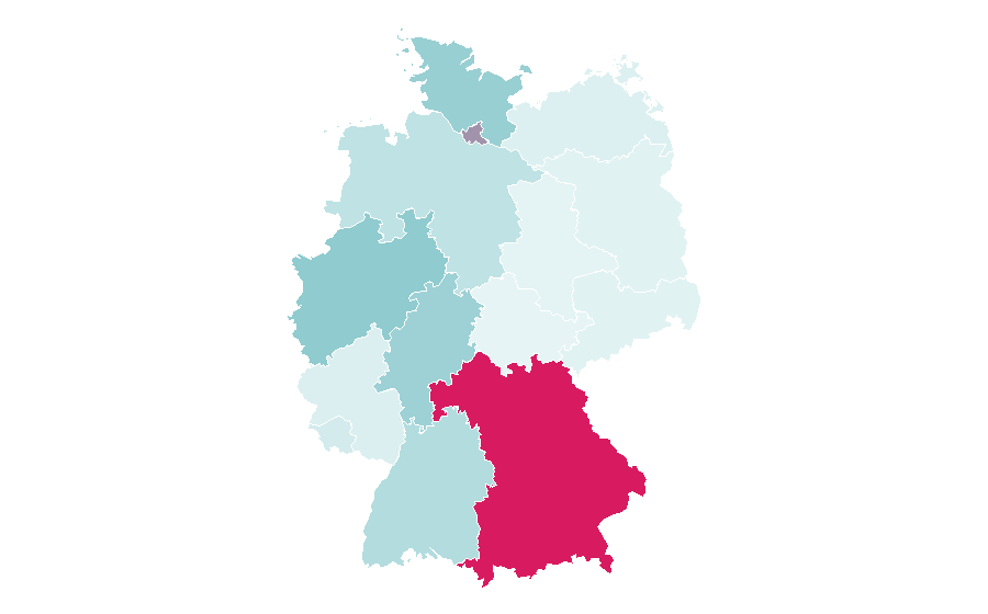 Affinity by region — Random House, Germany