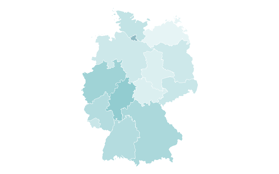 Affinity by region — Rashida Jones, Germany