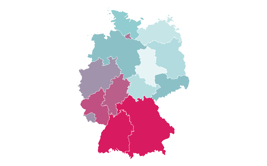 Affinity by region — Ratatouille (film), Germany