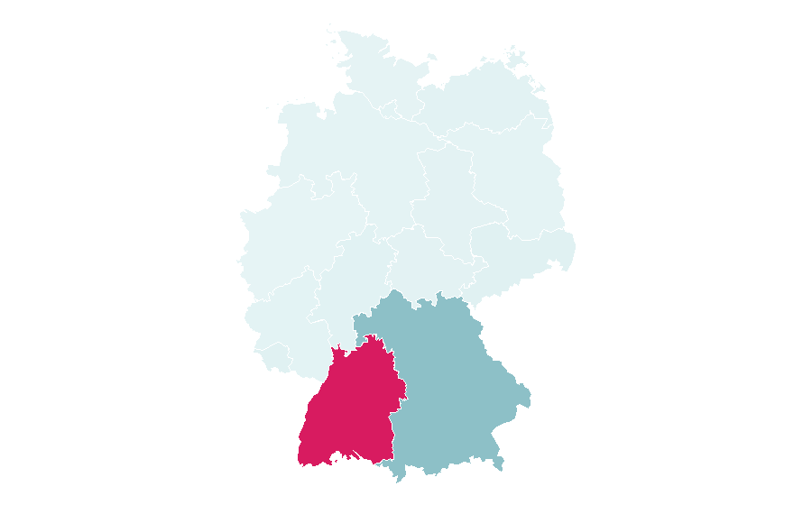 Affinity by region — Ratiopharm Ulm, Germany