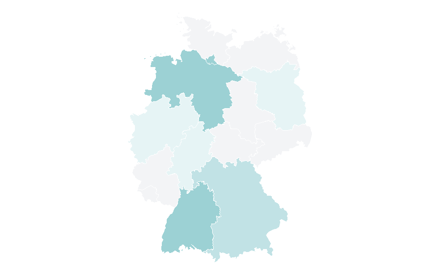 Affinità per regione — Ready-to-assemble furniture, Germania