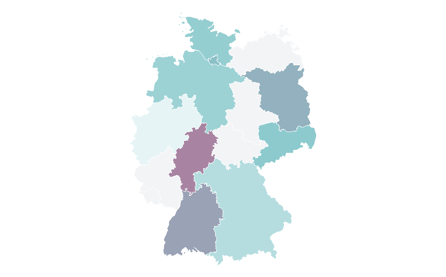 Affinity by region — Real estate investment club, Germany