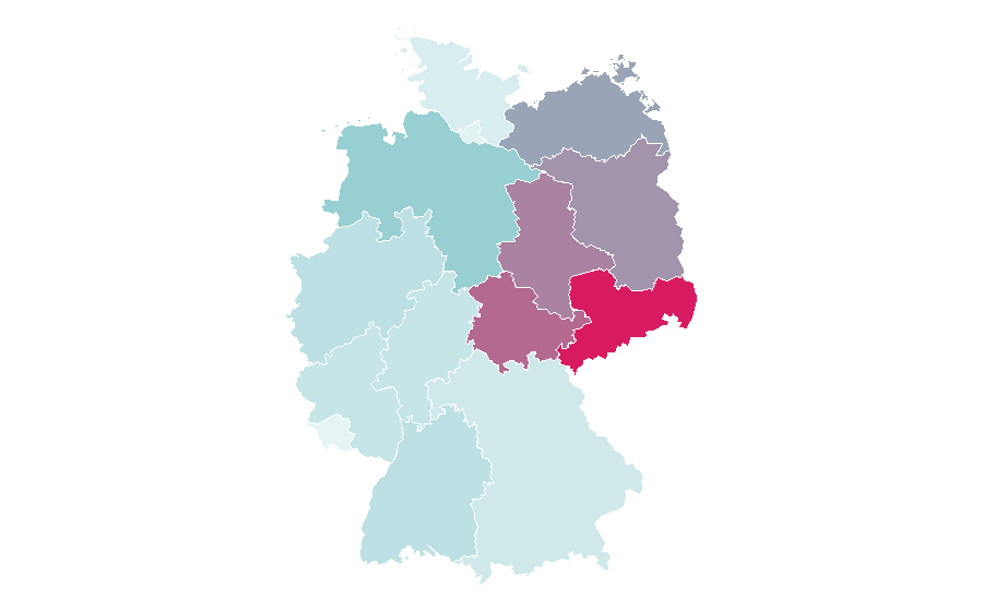 Affinity by region — Reason, Germany