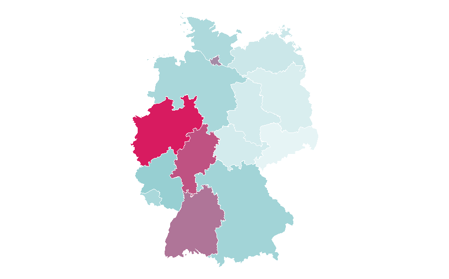 Affinity by region — Recep İvedik, Germany