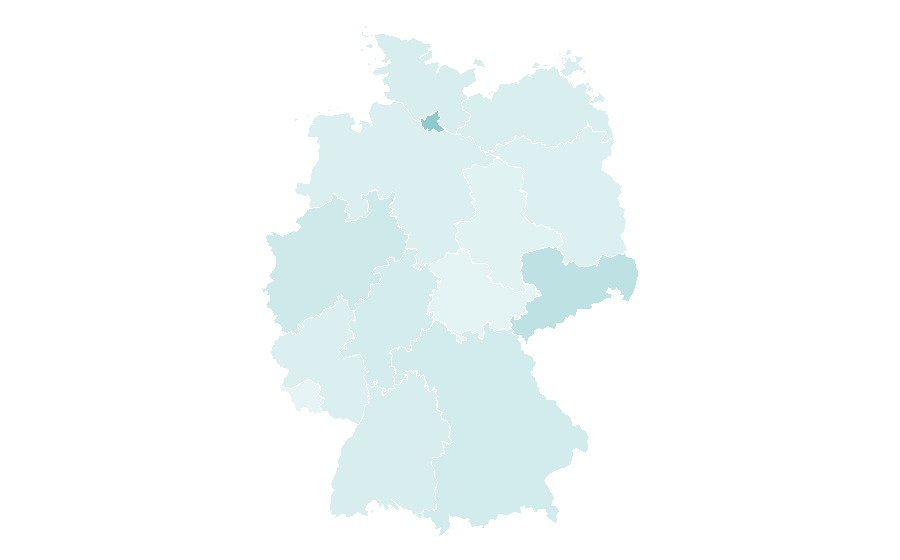 Affinity by region — Record shop, Germany