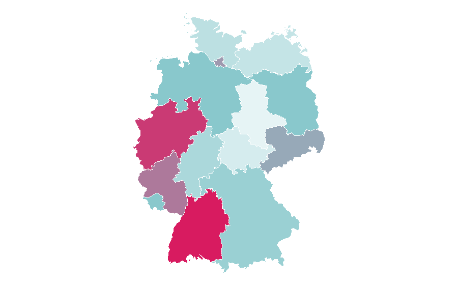 Affinity by region — Red carpet, Germany