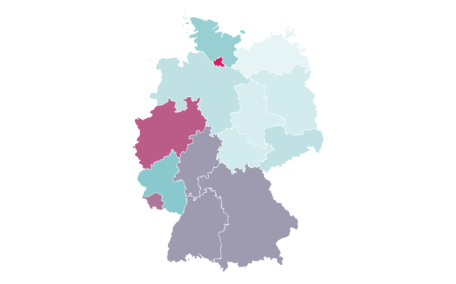 Affinity by region — Redken, Germany