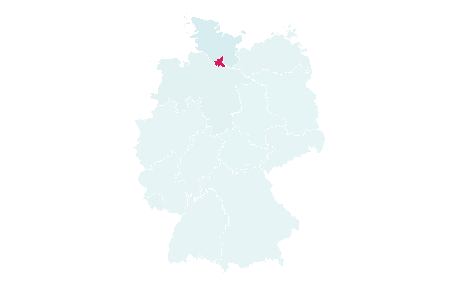 التقارب حسب المنطقة — Reeperbahn, ألمانيا