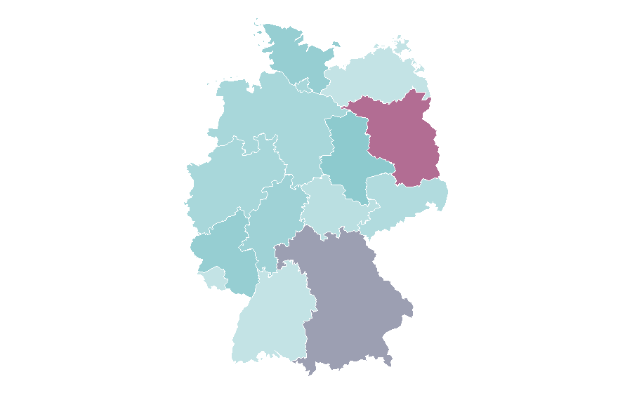 Affinity by region — Reese Witherspoon, Germany
