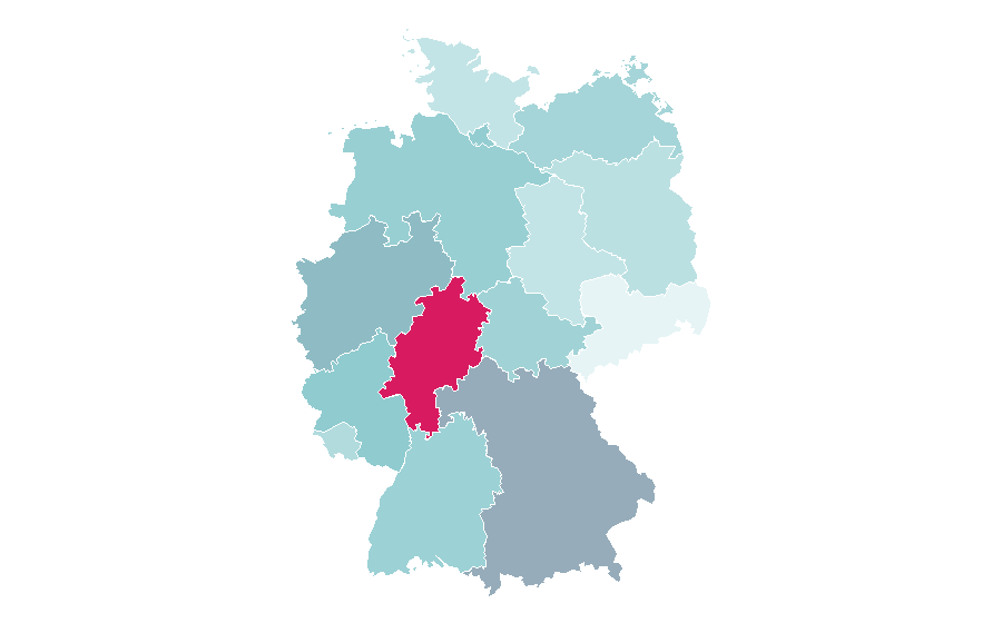 Affinity by region — Refinancing, Germany