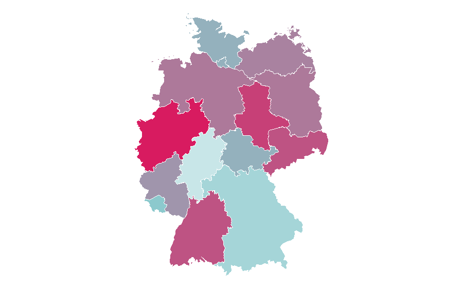 Affinity by region — Regina Halmich, Germany