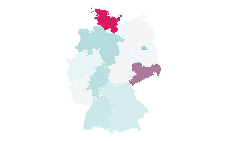 Affinity by region — Registered user, Germany