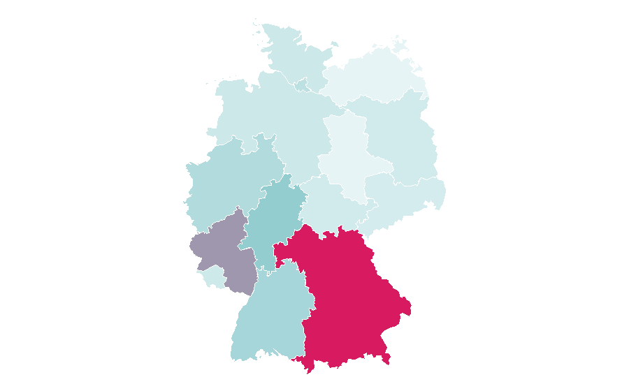 Affinity by region — REI, Germany