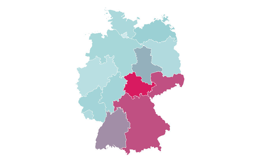 Affinity by region — Reinhold Messner, Germany