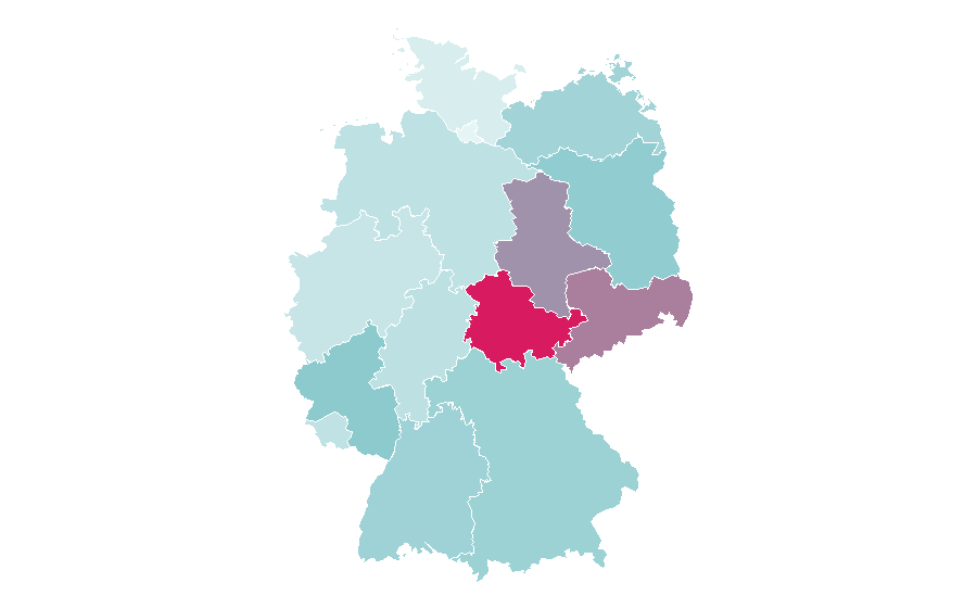 Affinità per regione — ReisenAKTUELL, Germania