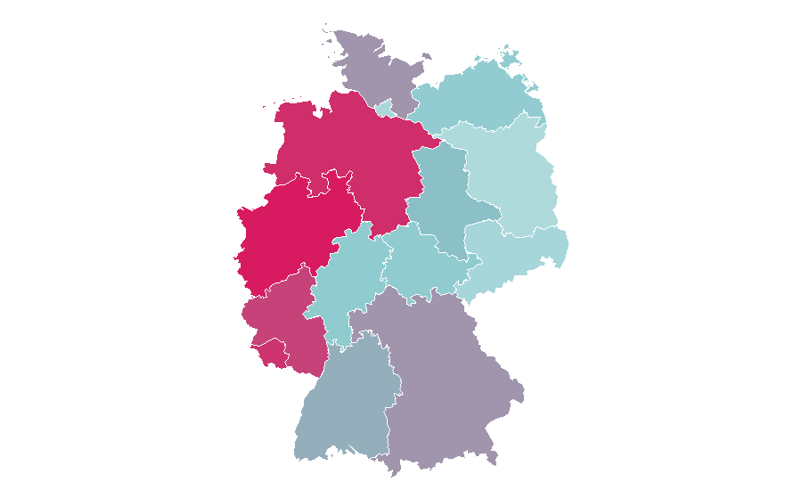 Affinité par région — reisenthel, Allemagne