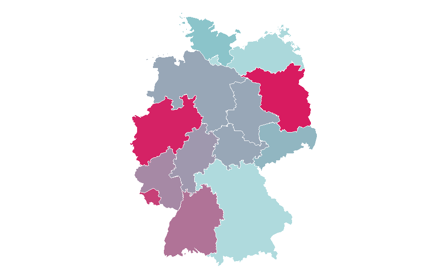 Affinity by region — Renault Captur, Germany