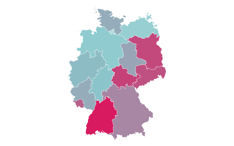 Affinity by region — Renault Kangoo, Germany