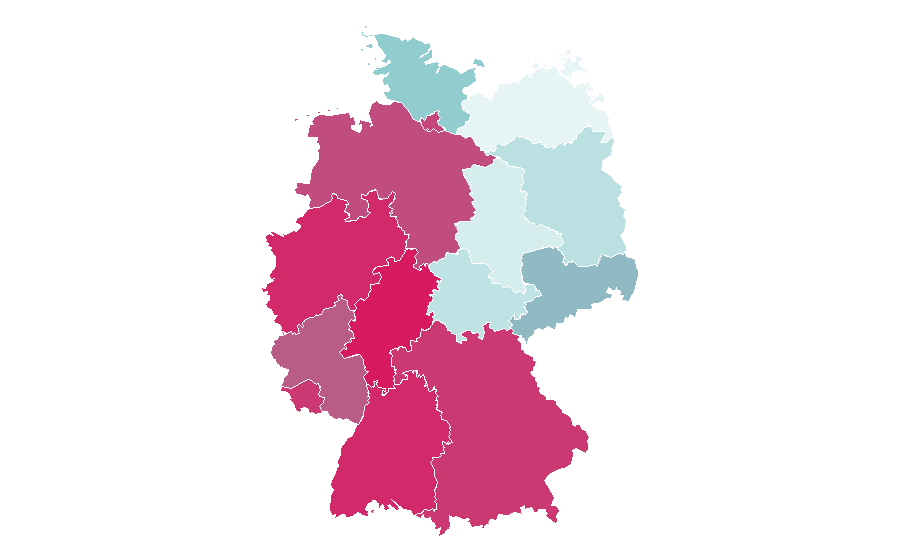Affinity by region — Renault Twizy, Germany