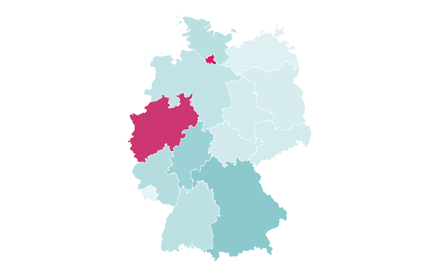 Affinity by region — Replay, Germany
