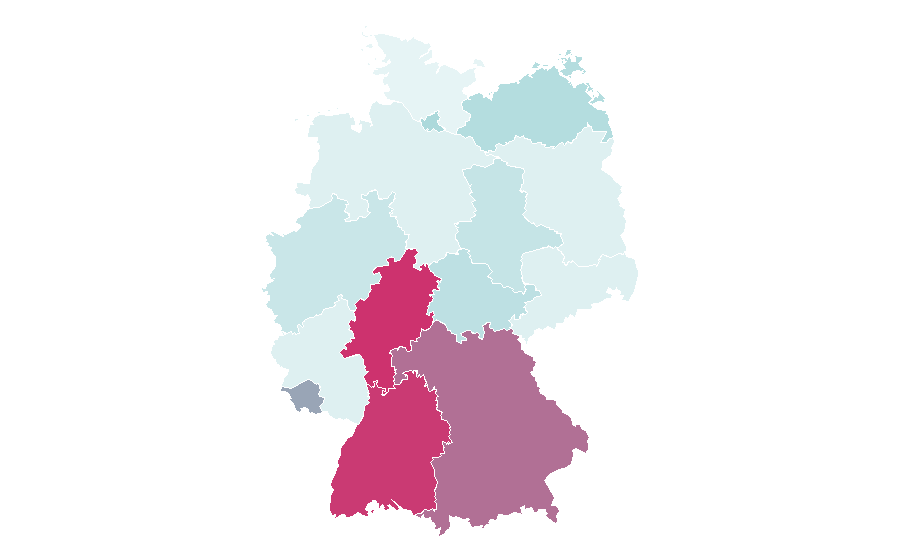 Affinity by region — Research and development, Germany