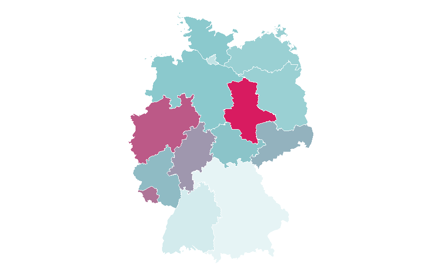Affinity by region — Resident Evil 2, Germany