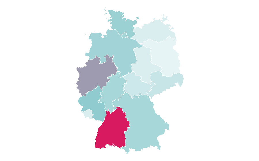 Affinity by region — Resin, Germany