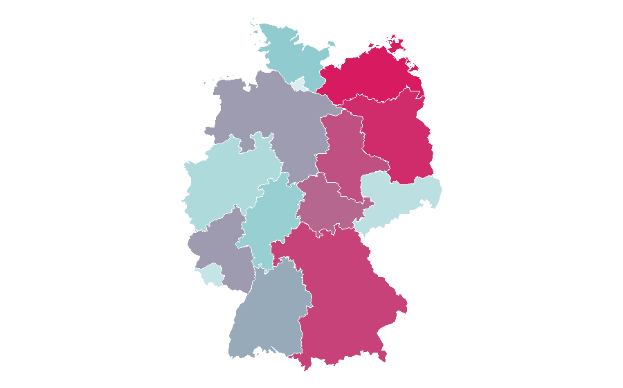 Affinity by region — Rest area, Germany