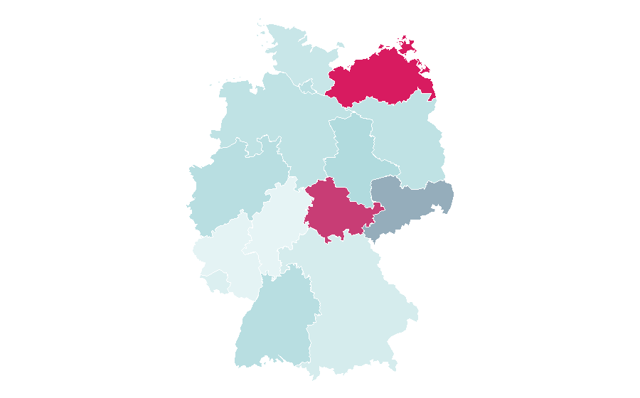 Affinity by region — Restaurateur, Germany