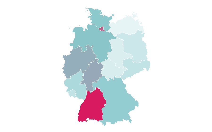 Affinità per regione — Retail, Germania