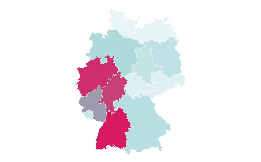 Affinity by region — Retirement community, Germany