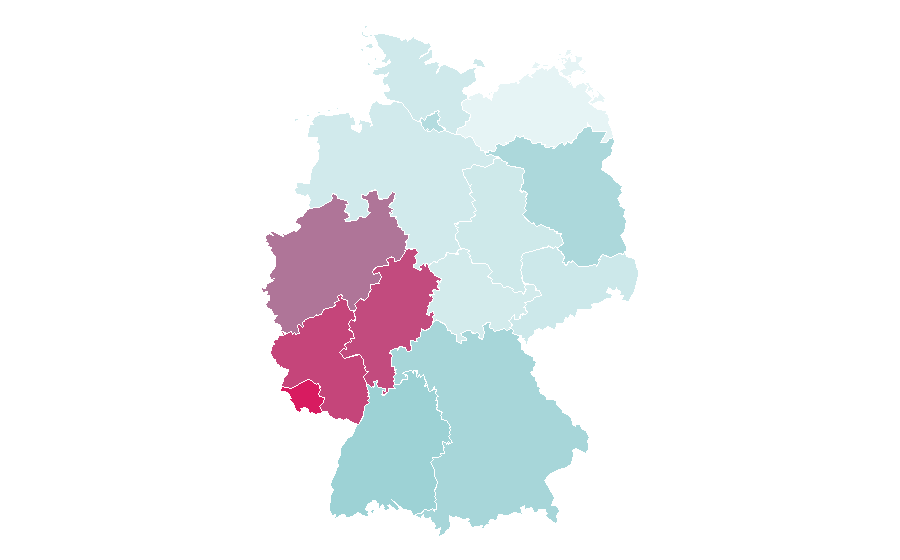 Affinity by region — Review, Germany