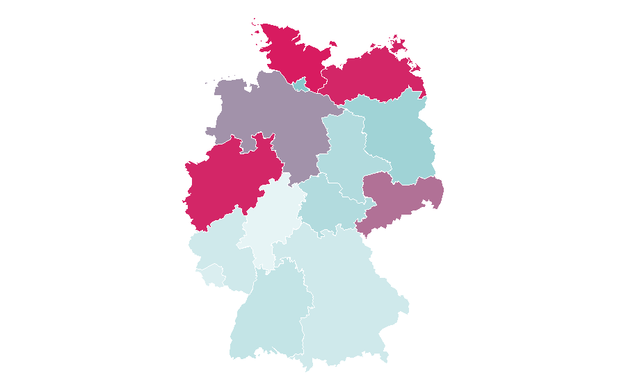 Affinity by region — Rezo, Germany